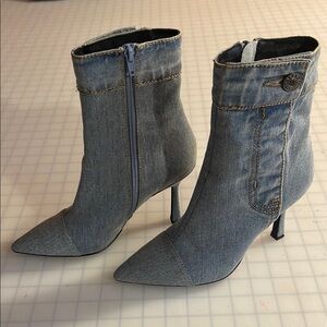 Jeffrey Campbell Denim Ankle Boots for Women